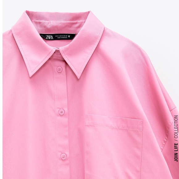 Zara oversized shirt with pockets - Picture 12 of 13